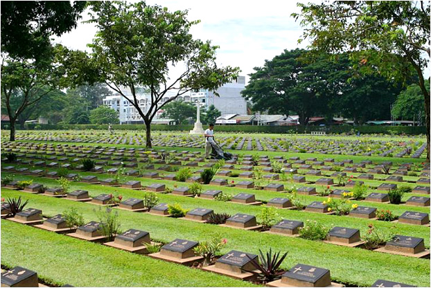 War Cemetery - Kanchanaburi, Thailand